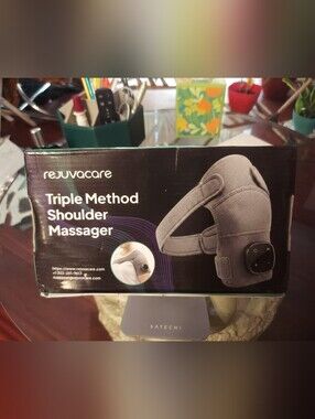 Rejuvacare Shoulder Vibration+Heat Massager Rotator Cuff Joint Pain NIB